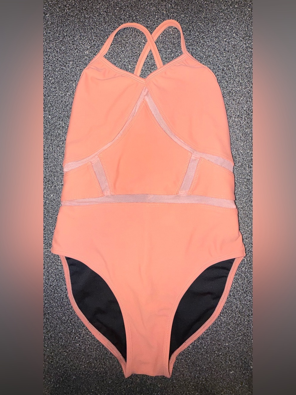 Oh La La Dance Leotard Coral Size Child Large